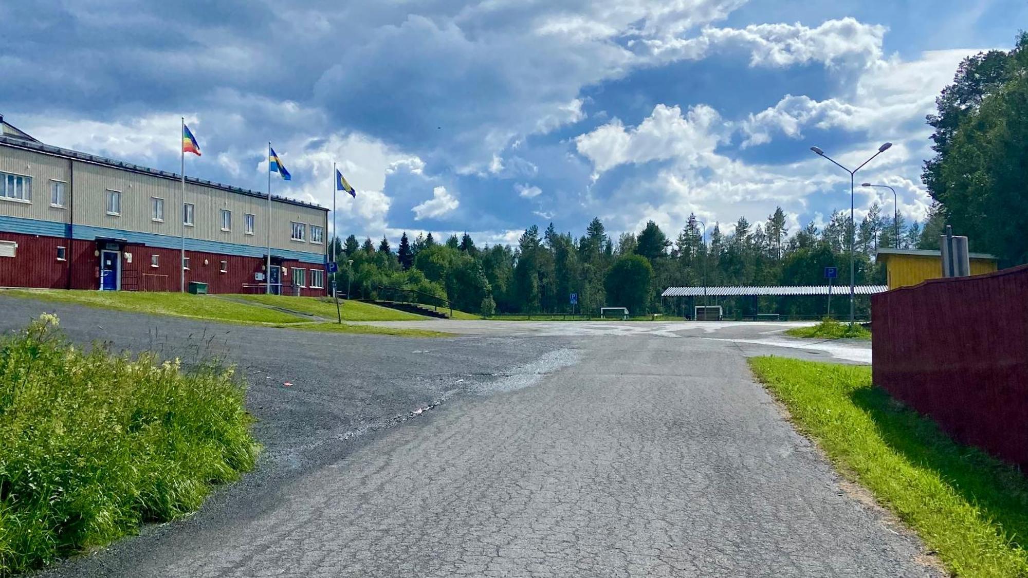 Naeskottshallen Nalden Exterior foto